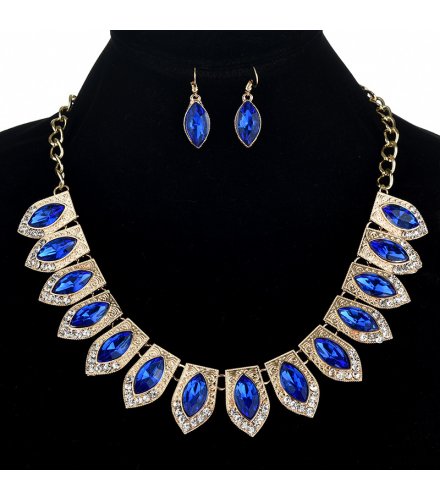 SET539 - Colorful Gemstone Necklace Set
